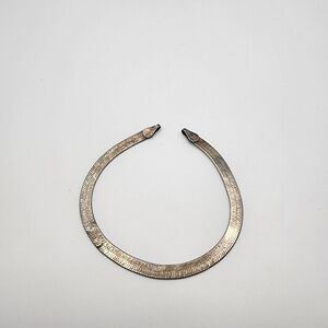 Vintage Sterling Silver Herringbone Bracelet